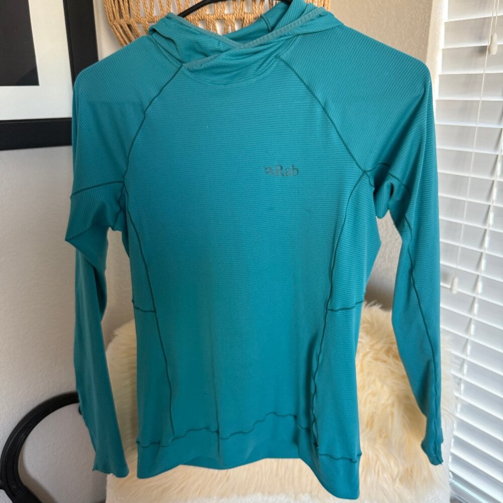 Rab Blue Pulse Sun Hoody - Womens XS